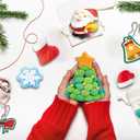 Christmas Modeling Air Dry Clay Crafts for Kids,Blingbrione Xmas Activities Craft Pumpkin Snowman Santa Reindeer Play Dough DIY Kits for Girls Boys Holiday Party,24 pcs Clay Sculpting Tools