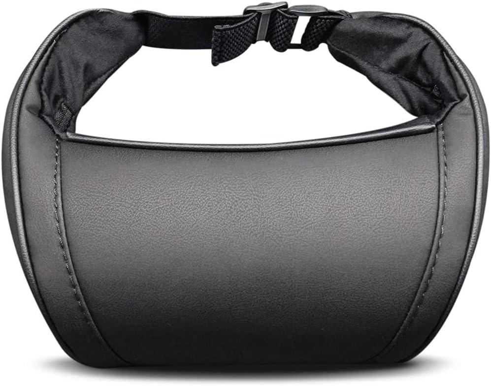 FASTCHE1 Pack Car Headrest Neck Pillow Fits for Tesla Model 3 Model Y Model S Model X Accessories,Tesla Headrest Neck Pillow,Car Seat Pillow Head Neck Rest Cushion (Black)