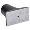 Wall Nanny Extender - 6 Inch Baby Gate Extension Kit -3 Inches Each Side - (Made in USA) Extends Pressure Gates + Protects Walls + Stabilizes Gate - for Child, Pet & Dog Gates (4 Pack) Black