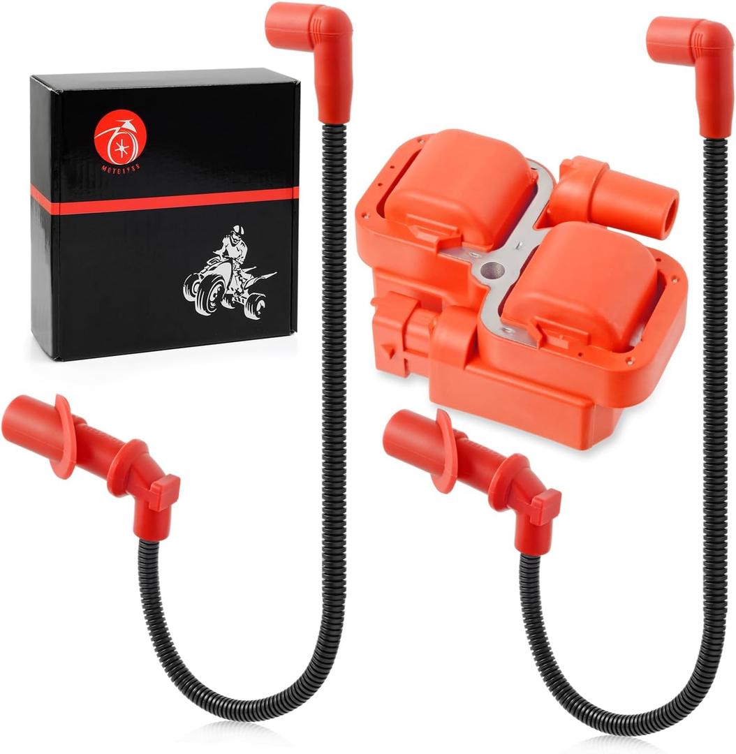 Ignition coil & Spark plug Cap w/Wire for Polaris Sportsman Ranger 700 800 2005-2016 RZR 4 S 800 2008-2010 4010425