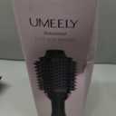 Hair Dryer Brush Blow Dryer Brush in One, Upgraded 4 in 1 Hair Dryer and Styler Volumizer with Negative Ion Anti-frizz Ceramic Titanium Barrel Hot Air Hair Straightener Brush