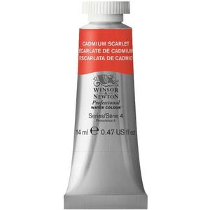 Winsor & Newton Professional Water Colour Paint, 0.47-oz Tube, Cadmium Scarlet