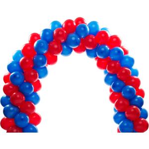 200pcs Red & Royal blue Balloons.Perfect for Birthday, Wedding, Color Theme Party, Baby shower Party Decorations Make Your Party Most Memorable. Use It To Liven Up The Venue