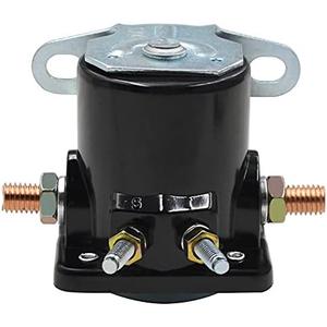 B-6A-11450A Hot Rod Starter Relay Solenoid, 12V Heavy Duty Starter Solenoid Relay, Replaces B4TZ-11002-A, 2900550, C6AF, B6A-11002A, C7AF, 2700006, C9AF, SS588, F496, 66-200