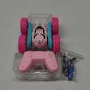 Remote Control Car for Girls Pink RC Car Double Sided 360Flip Stunt Car with Headlights, Girl Princess Toys Rechargeable Toy Car for 6-7 6-8 9 10-12 Year Old Girls Birthday (Standard)