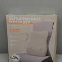 Back Massager, Rolling Up and Down Back Massager with Heat, Back Massage 4D Kneading for Pain Relief Deep Tissue, Ultrathin Shoulder Massager Mother's Day Gift for Women Men Parents, Khaki