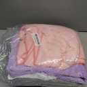 HOMEXCEL 5 Pack Microfiber Hair Towels - 40 x 20 inches Super Soft, Fast Drying Turbans for Long, Thick, Curly Hair - Anti Frizz Wrap with Elastic Strap (Multicolor)