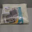 Ruaozz 100% Waterproof Recliner Chair Cover Non-Slip Oversized Reclining Cover for Large Recliner Chair Washable Chair Seat Cover with Elastic Straps for Kids, Dogs, Pets (Beige, 28'')