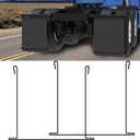 24 Inch Mud Flap Anti Sail Bracket, 1 Pair Mudflap Hanger Holder fit for Trucks and Trailers