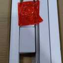 DreamLine Aqua Ultra 48 in. W x 58 in. H Frameless Hinged Tub Door in Brushed Nickel, SHDR-3448580-04