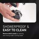 Panasonic ARC5 Palm-Sized Electric Razor, Handheld Luxury Compact Travel Shaver with 5-Blade Cutting System and USB-C Charging, Wet/Dry - ES-PV3A-K