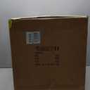 Rustic Farmhouse Clay Pot Table Vintage Distressed Ceramic Table Lamp with White Fabric Lampshade American Southwestern Textured Ceramic Lamp for Living Room Bedroom Office