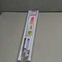 4 Pack Tension Rods for Windows 28 to 48 inch, Adjustable Curtain Rods No Drilling Spring Rods Extendable Pressure DIY Tension Rod for Window Closet Kitchen, White