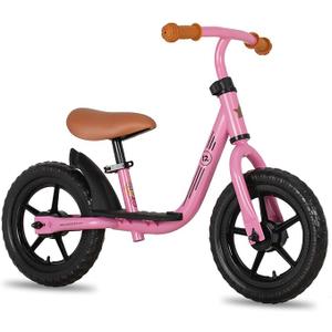 JOYSTAR Toddler Balance Bike 2 Year Old Adjustable Bike Toy for 2-5 Boy Girl,Blue, 12 Inch Wheels