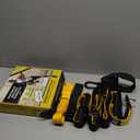 TRX All-In-One Home Gym System – Complete Suspension Training Kit for Strength Training, HIIT & Full-Body Workouts at Home or Outdoors, Includes Indoor & Outdoor Anchors