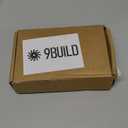 10 Pack Champagne Bronze Cabinet Knobs 1.2 Inch Modern Kitchen Hardware for Cabinets Knob Champagne Round Dresser Knob Hammered Drawer Knobs (Single Hole Knobs)