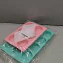 Cake Puck Mold Set 2 Different Sizes, 3 Pack Cake Puck Mold with 2 Scraper, Round Silicone Molds for Chocolate Covered Oreos, DIY Cake Cores