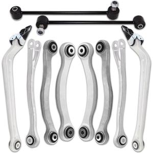 Rear Upper and Lower Control Arm Rearward & Forward, Sway Bar Link Suspension Kit Compatible With Mercedes Benz E R CLS Class W211 S211 C219 R230 CLS500 CLS55 AMG CLS550 CLS63 AMG E320 E350
