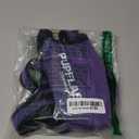 Tuff Pupper PupFlask Insulated Neoprene Dog Water Bottle Holder Sling with Wide Adjustable Shoulder Strap, Great for Travel, Walking, Hiking, Portable Pet Water Bottle Holder (27 OZ, Ultra Violet)