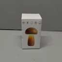 LONRISWAY 2 Pack LED Wood Mushroom Table Lamp, Rechargeable Cordless Touch Bedside Small Lamps, Wireless Stepless Dimming Night Light, Portable Battery Lamp for Bedroom Nightstand for Birthday Gifts