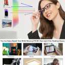EYEURL Reading Glasses Womens Blue Light Blocking - 2 Pack Lightweight Computer Readers +1.25 Glare Blocking Ladies Eyeglass