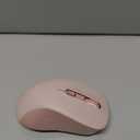seenda Bluetooth Wireless Mouse, Bluetooth & 2.4G USB Dual Mode, Quiet Clicks, 1600 DPI Smooth Tracking, Ergonomic Design, 24-Months Battery Life, Portable Mouse for Laptop/Mac/Ipad/PC/Tablet-Pink
