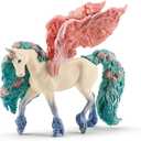 Schleich Bayala Majestic Sparkle Flower Pegasus - Unicorn Toy for Girls and Boys - Fantasy Horse Figurine for Kids Ages 5+