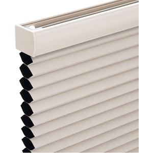 Changshade Cordless Cellular Shades, Blackout Honeycomb Shades for Windows, Pull Down Pleated Blinds, Easy to Install for Indoor Windows and French Doors,63" W x 72" H, Beige