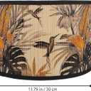 PRETYZOOM Simple Light Decor Accessories Light Lamp Shade Retro Lampshade Replacement Lamp Cover Modern Drum Lampshade Table Hanging Lamp Light Shade Lighthouse Weaving Japanese-style, 30x20cm