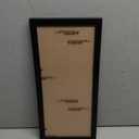 MENNTHUI 6x14 Black Picture Frame, Tabletop and Wall Mounting Horizontally or Vertically, Decoration for Photos, Paintings, Posters, Artwork