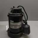 WAYNE CDT50-1/2 HP Epoxy Coated and Cast Iron Submersible Sump Pump - Up to 5,100 Gallons Per Hour - Long Lasting and Durable Construction