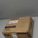 VASAGLE Custos Collection - Bookshelf, 2-Tier Bookcase, Book Shelf, Open Storage Shelf, 9.4 x 7.9 x 25.2 Inches, for Living Room, Home Office, Dining Room, Ebony Black ULBC522B01