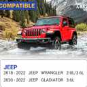Engine Air Filter for 2018 2019 2020 2021 2022 Jeep Wrangler 2020 2022 Jeep Gladiator 68257030AA