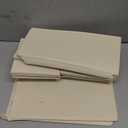 Criusia Drawer Organizer Clothes 12 Pack, Dresser Organizer for Nursery Bedroom Closet Organization and Storage - Baby Clothes Organizer Bins - Drawer Divider for Sock Underwear Bra Ties (Beige)