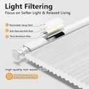 Shade&Beyond No Drill No Tools 34" W X 48" H Cellular Shades for Indoor Windows, Thermal Insulating & Noise Reducing Honeycomb Blinds, Cordless Free Stop Blinds Light Filtering, White(Custom Size)