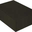 UCreate Foam Board, Black-on-Black, 20" x 30", 10 Sheets
