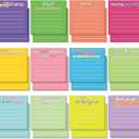 Yinder 24 Pcs Employee Appreciation Sticky Notes End of The Year Gifts Bulk Motivation Note Pads Mini Inspirational Note Gift for Teacher Nurse Staff Coworker Office Supply 3 x 3'' (Dark Color)