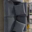 Signature Design by Ashley Stairatt Casual Loveseat with Flared Arms, Gray