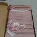 Ling's moment Wedding Chair Sashes Cover Aisle Decorations Draping Fabric Wrinkle-Free with Tie 16 Pcs Dusty Rose & Mauve for Party Ceremony Reception Floral Arrangement Banquet Outdoor Decor