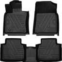 Aiqiying Floor Mats Compatible with Toyota Camry 2025-2026 Models，All Weather Waterproof Durable Custom-Fit Front Rear Rows Full Set Protection TPE Carpet Liners Accessories