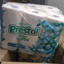 Amazon Brand - Presto! Ultra-Strong Premium Paper Towels, 158 Sheet Huge Roll - Flex-a-Size, 12 Rolls (2 Packs of 6), Equivalent to 38 Regular Rolls, White