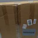 Inflatable Snowman with Joy Letters, 6.5FT Long Blow Up Outdoor Decor with Built-in LED Lights for Christmas Outdoor Decor Garden Includes Stakes