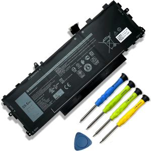 59.6Wh GHJC5 Laptop Battery Compatible with Dell Latitude 9420 9430 9420 2-in-1 Latitude 9430 2-in-1 Series 3VV58 0JJ4XT 11.55V