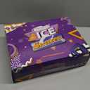 Nattork Ice Skates 4 Sizes Adjustable for Kids Boys Girls, Fun Beginner Ice Skating for Outdoor, Soft and Comfortable Hard Protection for Children Youths Teen (Medium - Kid (13C-2 US), Teal Pink)