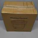 Portable Washing Machine 16L Mini Laundry Washer 3 Modes with Spin Basket Laundry Machine Cleaning Depth Underwear,Baby Clothes Small Shirt for Apartments Dormitories Hotels and Camping (Green)