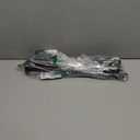 Black Shower Curtain Rod 31 to 80 Inch,1 Inch Diameter Adjustable Spring Tension Stainless Steel Telescoping Rod,Easy Install,No Rust