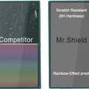 Mr.Shield Screen Protector compatible with MEIZE D115, 10.1 Inch [Tempered Glass] [2-PACK] [Japan Glass with 9H Hardness]