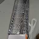 Electric Warming TrayExtra Long 40x12Food Warmer with Thermostat and Full Surface HeatingFood Warming Mat with 2 Temperature Modes for Parties BuffetGatheringsGold Edge (Black)