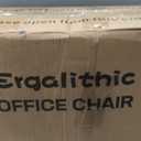 Ergonomic Office Chair - Home Office Desk Chairs Comfy, Computer Chair Ergonomic, Office Chairs with Lumbar Support, Executive Task Chair for Adults, Comfortable for Long Hours (Orange)