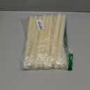 OSHINE 12 Pack Ivory Taper Candles Long Taper Candle 10 Inch Dripless Unscented Smokeless & Emergency 7-8 Hours Long Burning Tall Candlesticks Ideal for Weddings, Thanksgiving, Christmas, Dinner Party